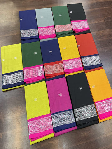 Affordable Rate Cotton Silk Sari with weaving Zari SA125-230