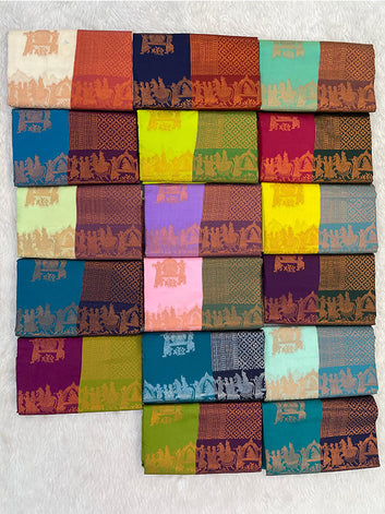 Tissue Soft Banarasi Silk Saree with Zari weaving SA125-289