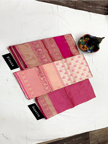 Designer Half and Half Saree(unstich) SA125-244