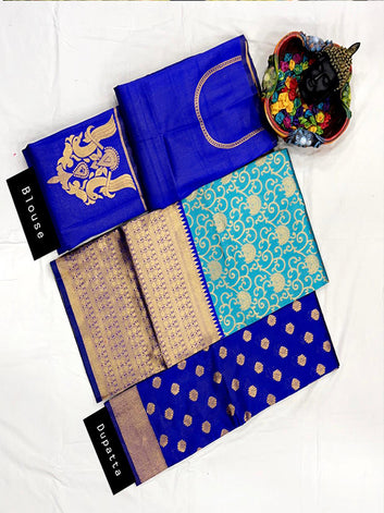 Designer Half and Half Saree(unstich) SA125-247