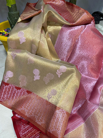 Premium Banarasi Soft Tissue Saree SA525-692