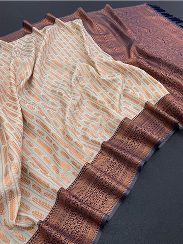 Kanjivaram Silk Saree SA125-209