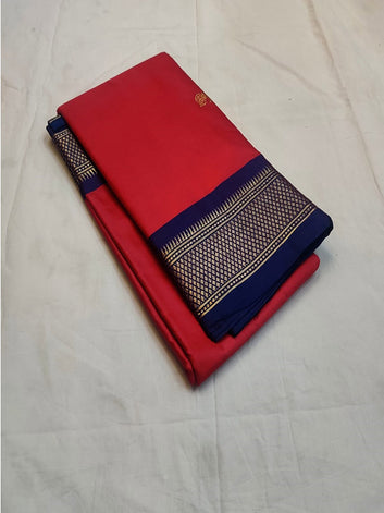 Cotton Silk Sari with weaving Zari SA125-284