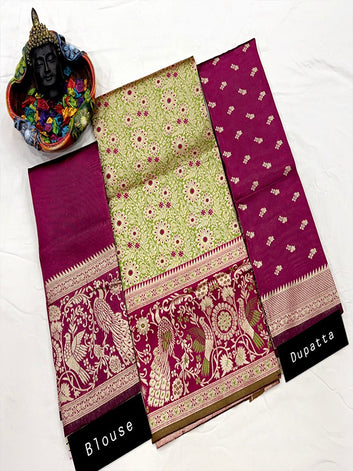 Designer Half and Half Saree(unstich) SA125-255