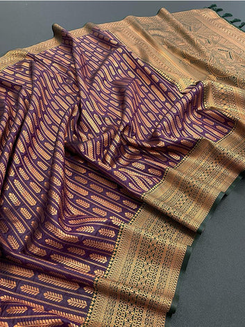 Kanjivaram Silk Saree SA125-209