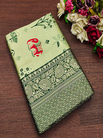 Premium Lichi Silk Saree SA625-830