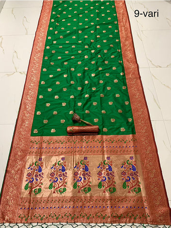 Branded Paithani 9 yard Sarees SA125-169