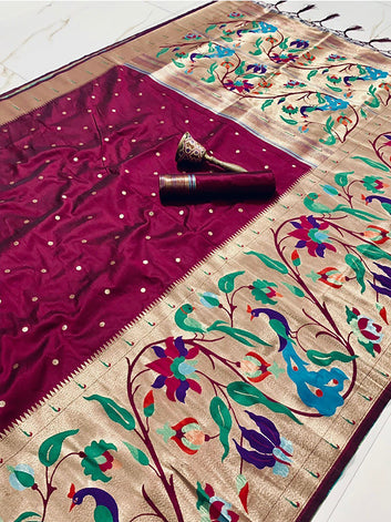 BigBorder Paithani Sarees SA125-185