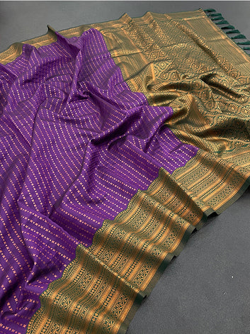 Kanjivaram Silk Saree SA125-212