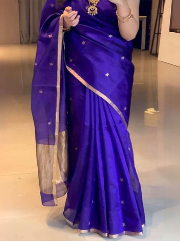 Lichi Silk Saree with Exclusive DetailingSA625-837