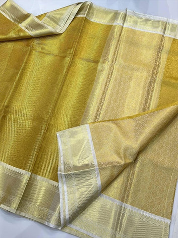 Banarasi Woven Soft Zari Tissue Silk Saree SA525-703