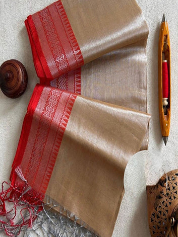 Lightweight Handloom Raga Tissue Cotton Saree SA525-699