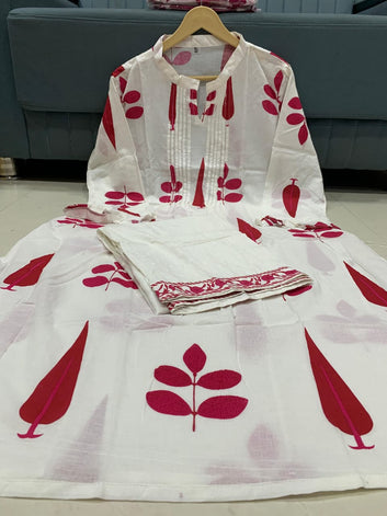 Elegant Cotton 60-60 With Printed Suit || SA925-1248