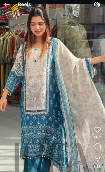 Elegant Berry Silk Suit Set with Hand Mirror Work|| SA725-938