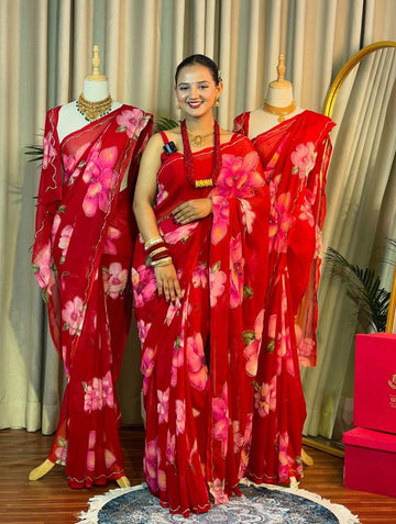 Handwork Khatli & Cutdana Detailing Sarees  SA725-913