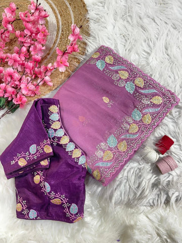 Timeless Elegance – Pure Crunchy Silk Saree  SA725-921