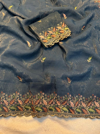 Pure Soft Crunchy Silk Saree SA1025-1317