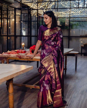 The Enchanting Soft Lichi Silk Jacquard Weave SA925-1097