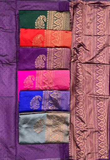 Elegance is effortless with this Soft Lichi Silk Saree SA925-1102