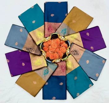 Elegance is effortless with this Soft Lichi Silk Saree SA925-1107