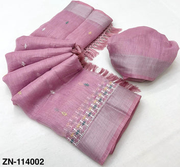 Celebrate Onam in Style – Traditional Cotton Saree with Embroidered SA825-927