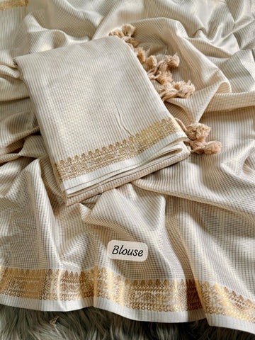 Onam Special Tissue Saree – With Designer Latkans & Rich Zari Border SA825-955