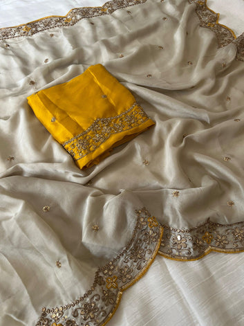 Rangoli Silk Saree with Fancy Embroidery SA826-2136