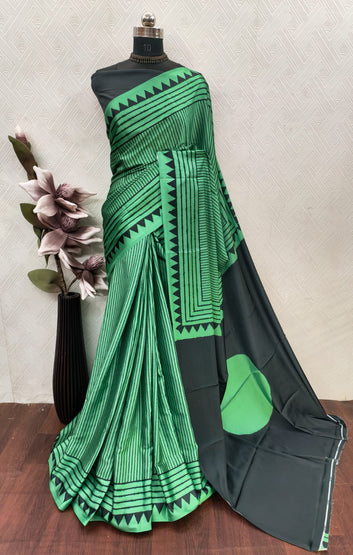 🔥Selling Fast! Affordable Modal Silk Saree SA326-1848