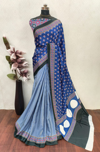 🔥Selling Fast! Affordable Modal Silk Saree SA326-1849