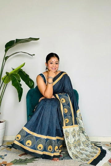 🔥Selling Fast! Affordable Modal Silk Saree SA326-1852