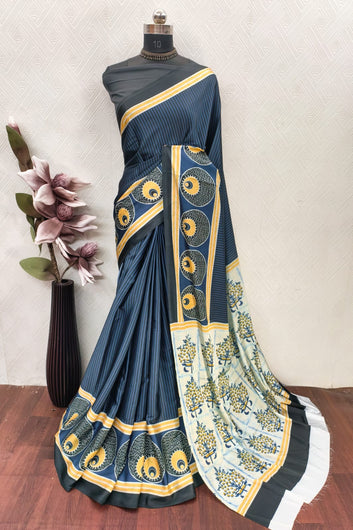🔥Selling Fast! Affordable Modal Silk Saree SA326-1852