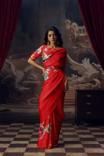 🔥Selling Fast! Affordable Modal Silk Saree SA126-1837