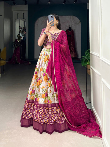 Floral Patola Lehenga  ! SA425-511