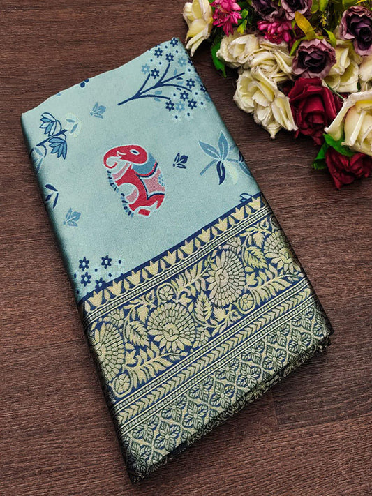 Premium Lichi Silk Saree SA625-830