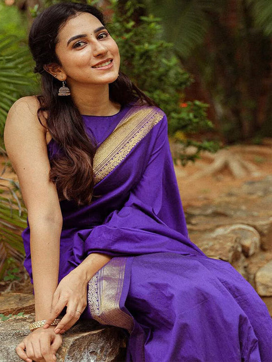 Lichi Silk Saree with Exclusive DetailingSA625-838