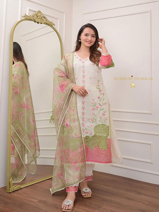 Banarasi Cotton Suit || SA325-520