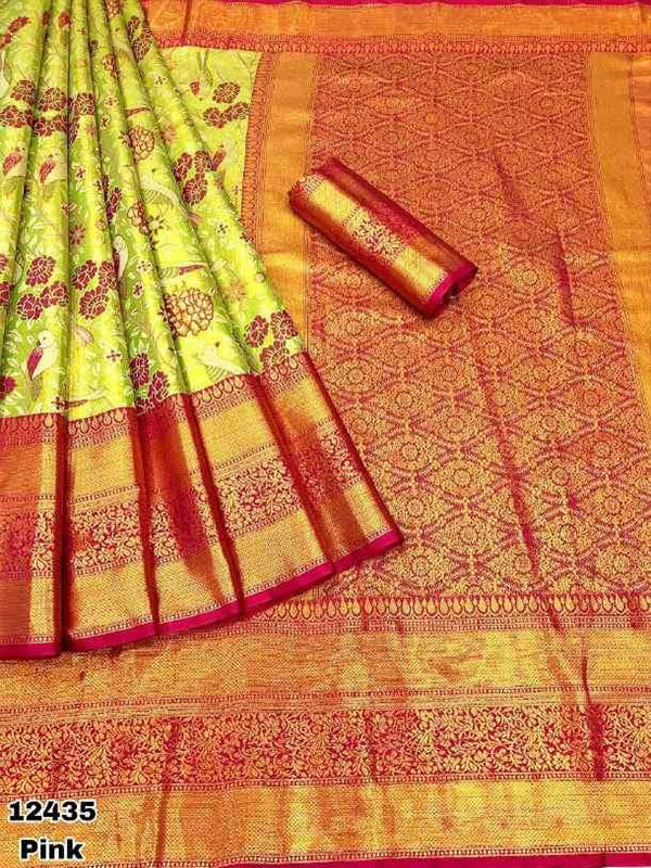 Kanjivaram pattu silk SA125-221