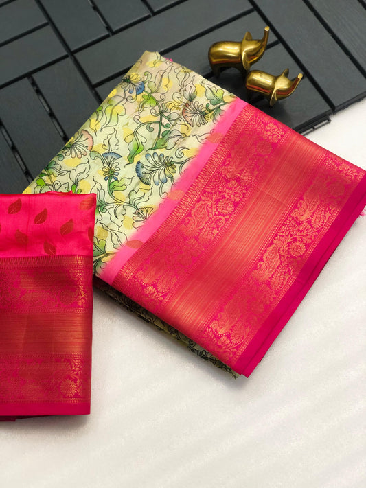 Classic & Graceful Kanchi Pattu Saree with Rich Self Zari Work SA925-1265