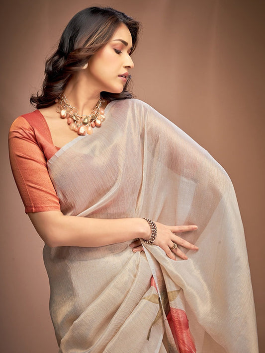 Crushed Tissue zari based Sari SA225-315