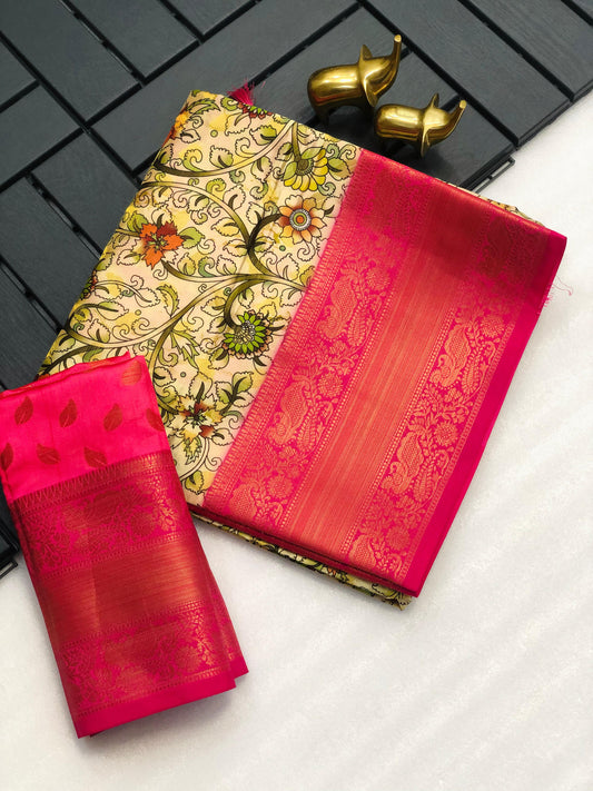 Classic & Graceful Kanchi Pattu Saree with Rich Self Zari Work SA925-1266