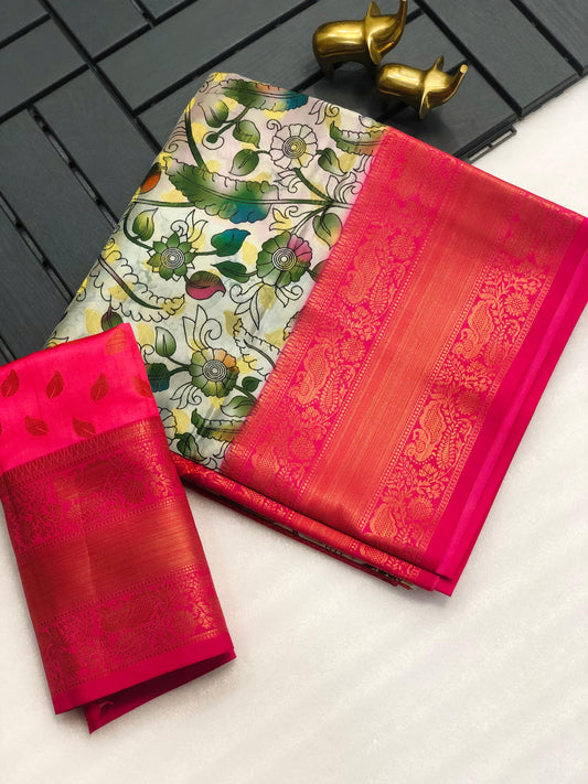 Classic & Graceful Kanchi Pattu Saree with Rich Self Zari Work SA925-1267