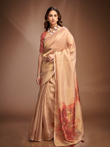 Crushed Tissue zari based Sari SA225-316