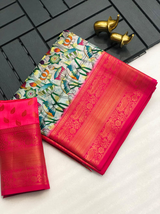 Classic & Graceful Kanchi Pattu Saree with Rich Self Zari Work SA925-1268