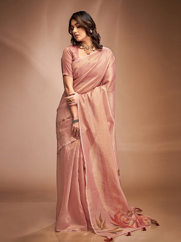 Crushed Tissue zari based Sari SA225-317