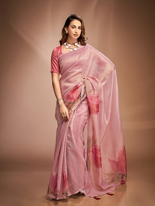 Crushed Tissue zari based Sari SA225-318