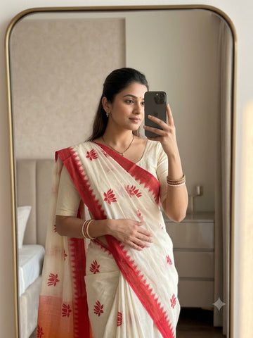 Durga Puja Special Pure Tussar Silk Saree SA826-2171