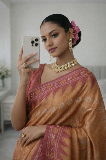 Wedding Special Saree  | Soft Tussar Silk Saree  SA326-1941