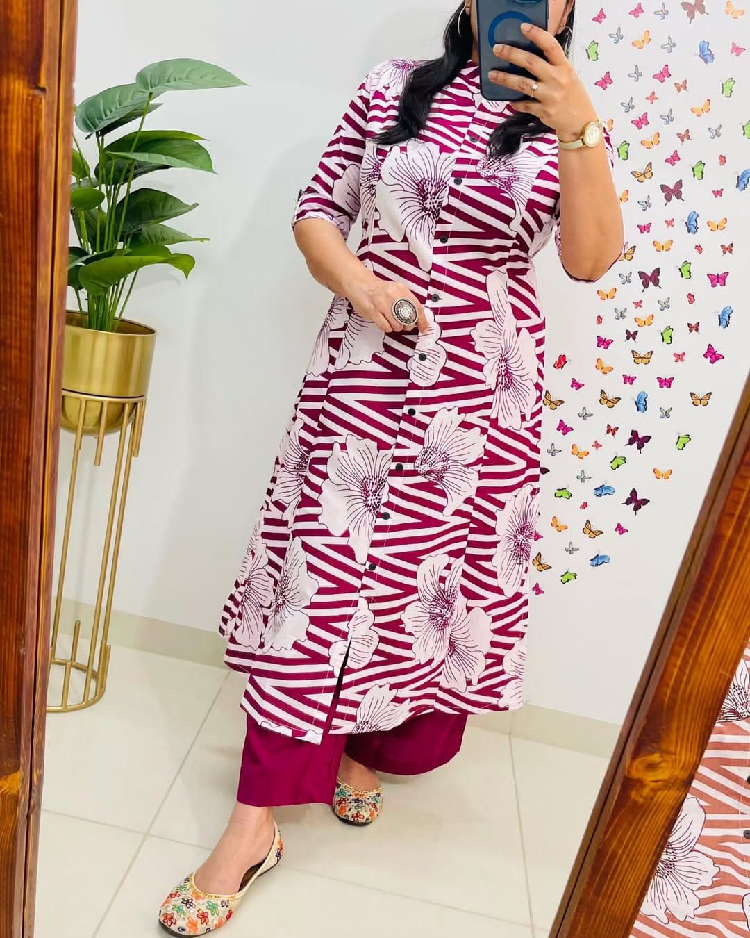 Designer Digital Print Co-Ord Set SA725-874