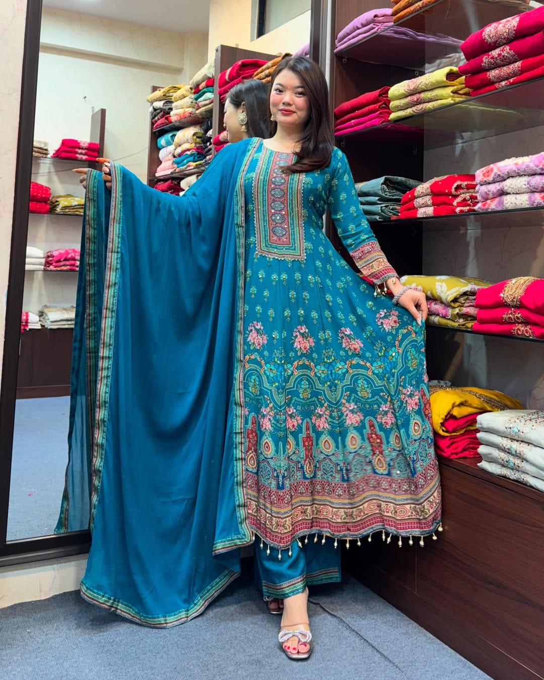 RAJASTHANI FULL ANARKALI SET || SA725-891