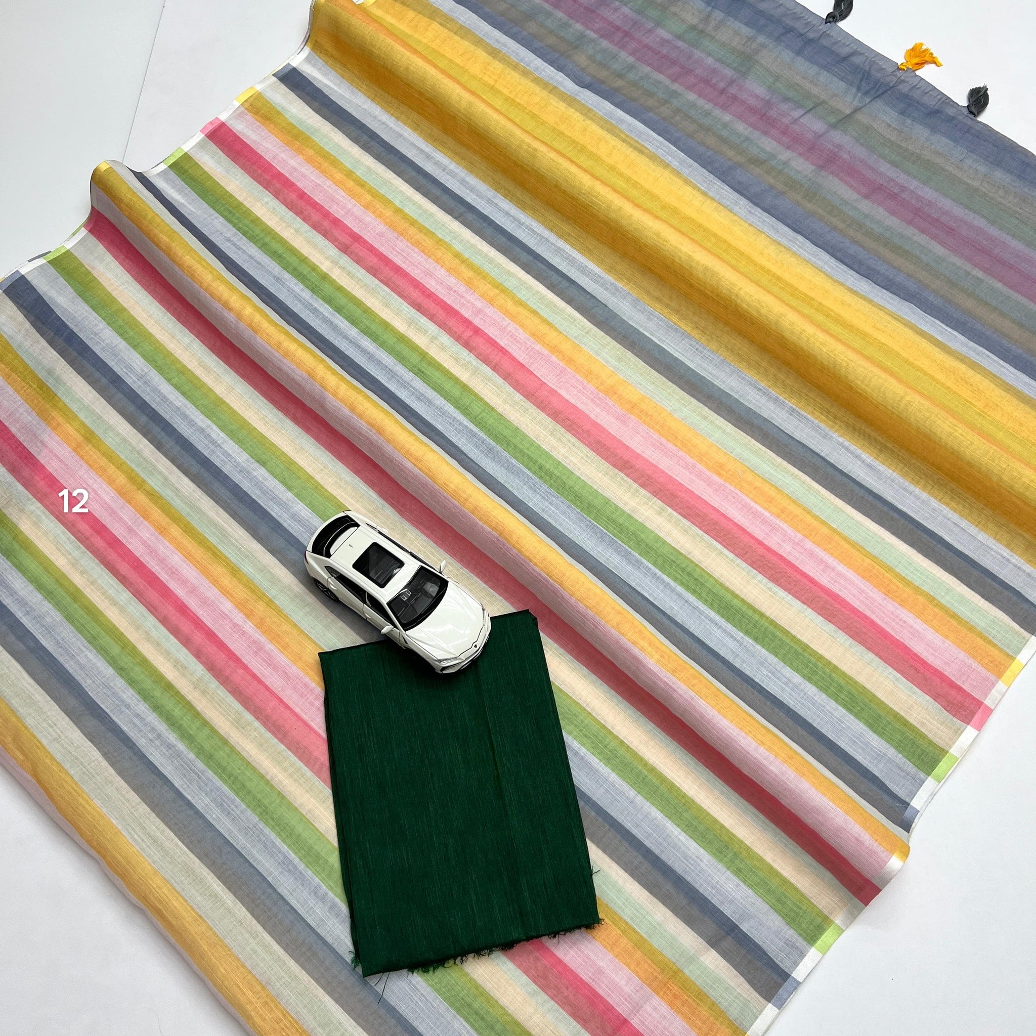 Linen Digital Printed Saree SA825-1344